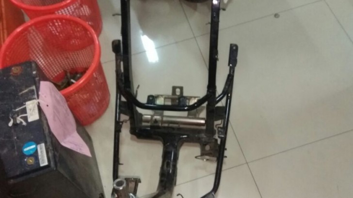 Polsek Cakung Bekuk Sindikat Penadah Motor Curian